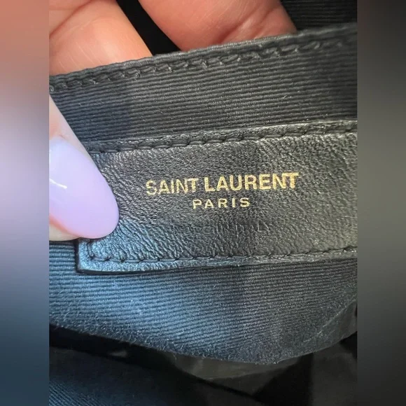 Yves Saint Laurent Rainbow Crystal Studded tassel crossbody Camera Bag - Picture 13 of 17